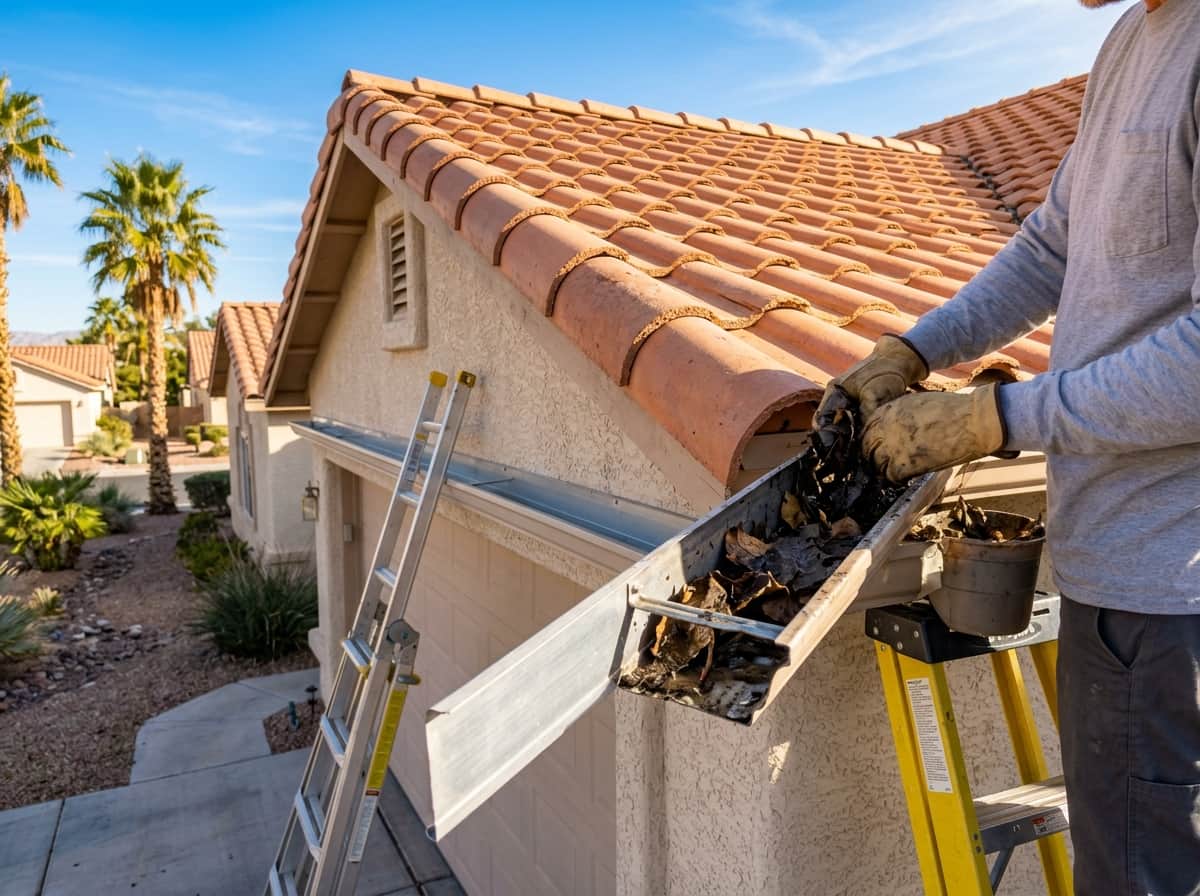 Gutter cleaning
